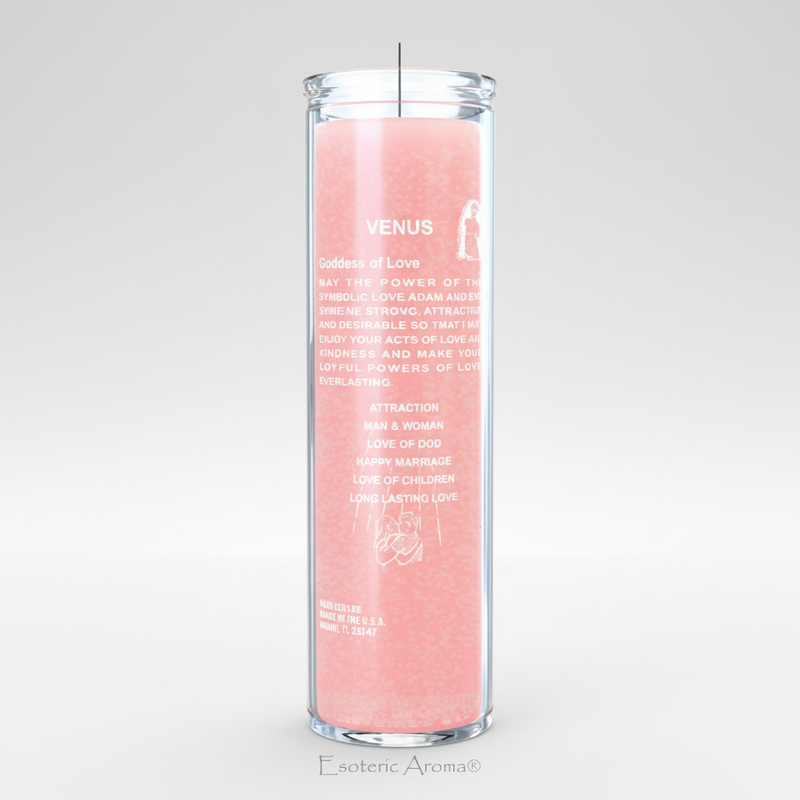 Love Drawing Candle | 7 Day Pink Attraction Candle – Esoteric Aroma