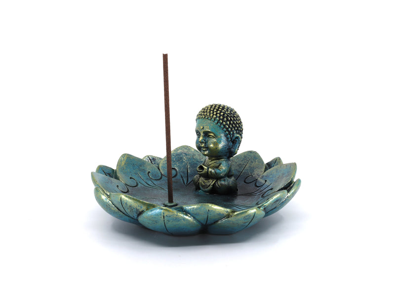Baby Buddha incense holder
