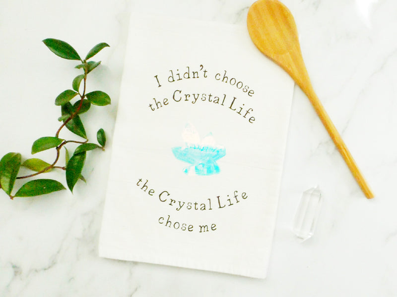 Crystal Life kitchen towel - Esoteric Aroma