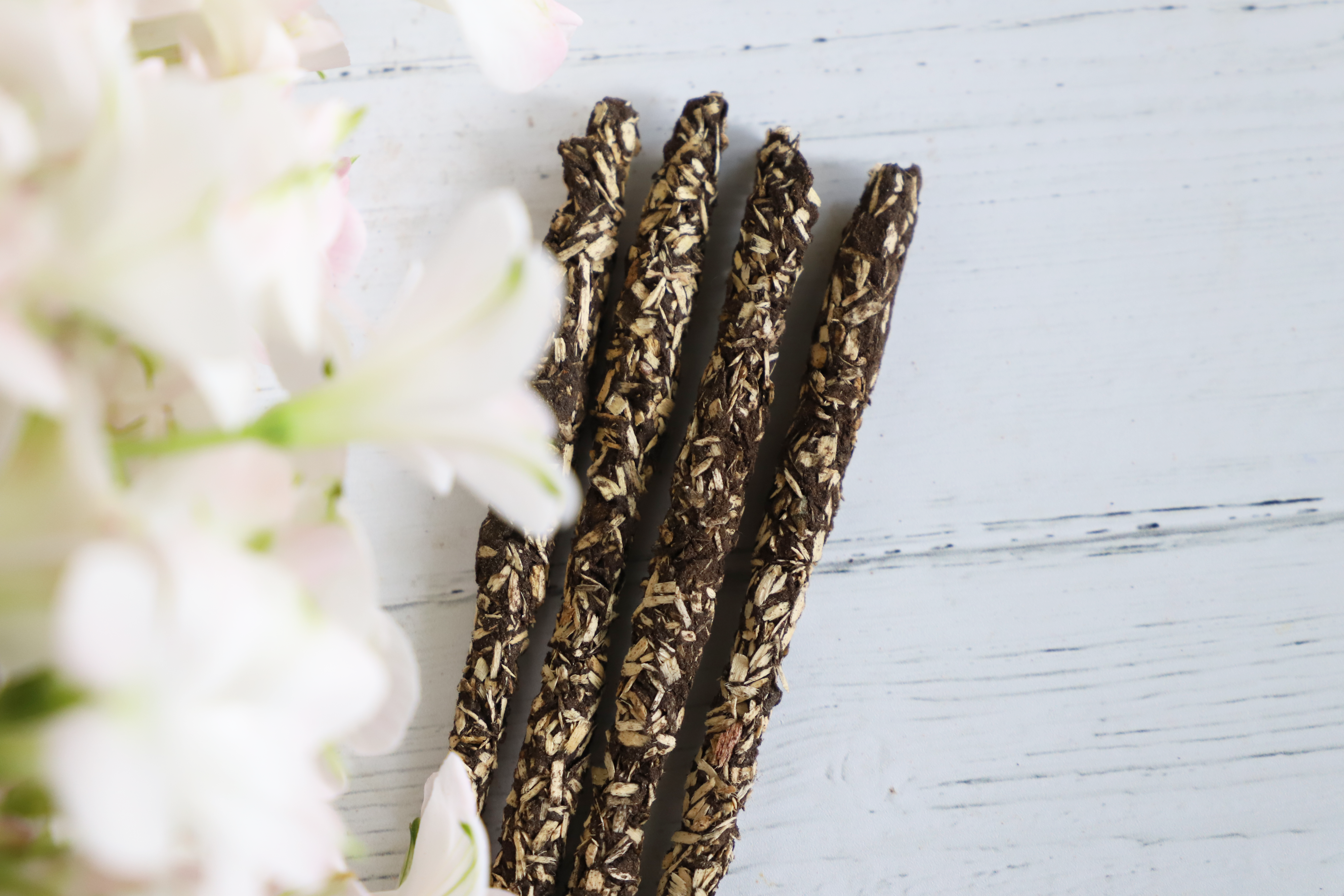 Cedar and Sweetgrass incense sticks for grounding and Earth element rituals