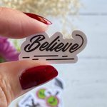Believe sticker