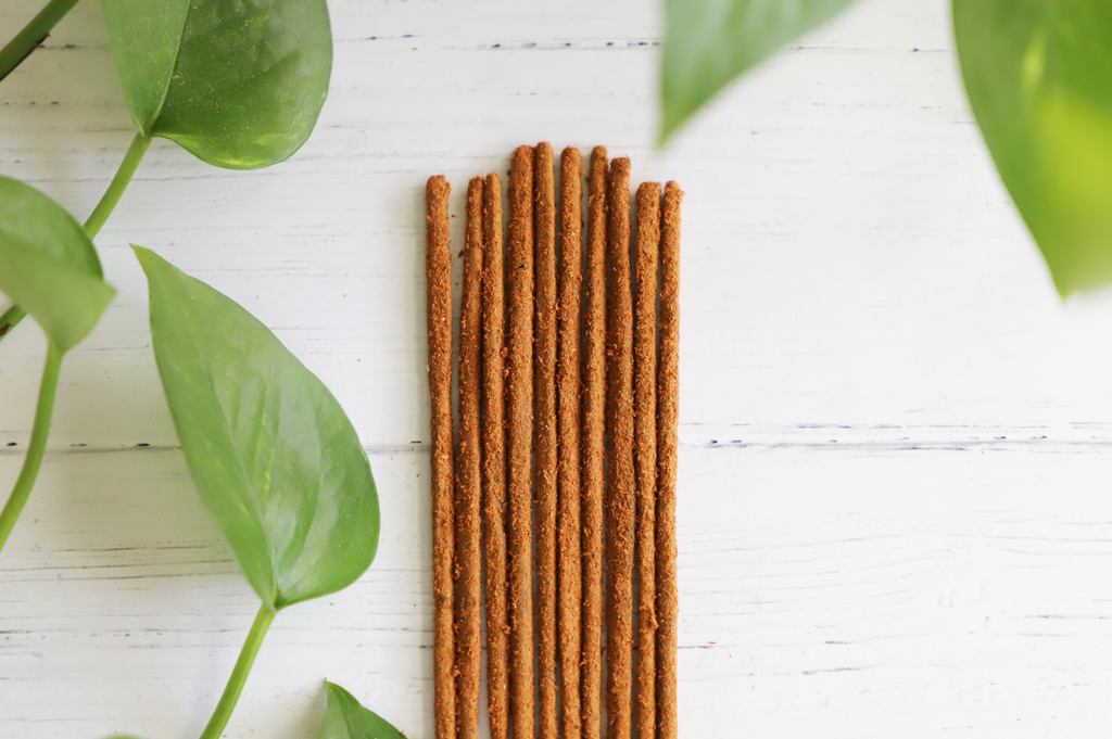Green Citronella incense sticks