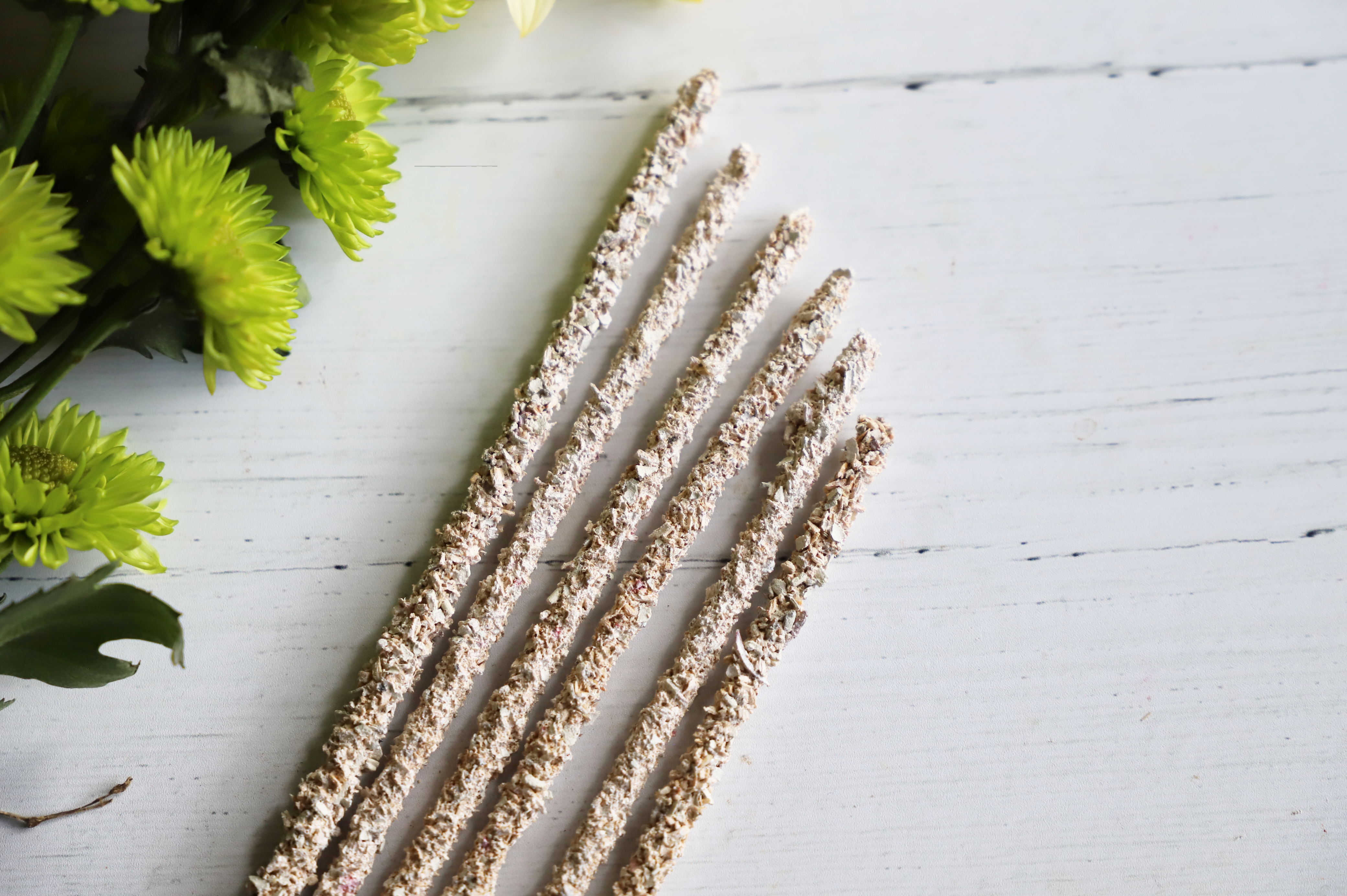 Holy Blend incense sticks made with frankincense, copal, myrrh, white sage and palo santo
