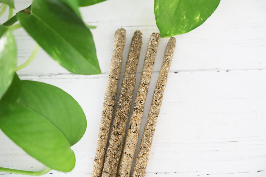 Orange incense sticks