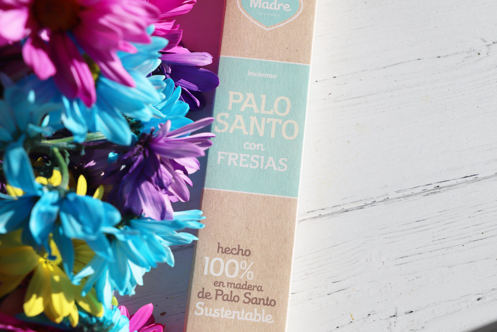 Palo Santo and Freesias incense
