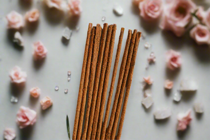 Rose Vanilla Incense Sticks | 10 Pack