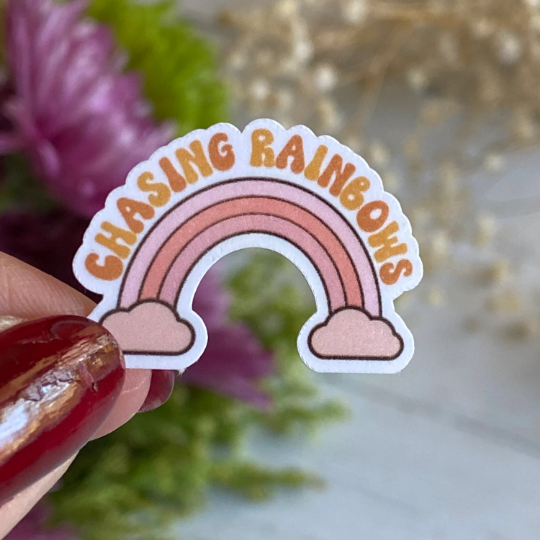 Chasing Rainbows sticker