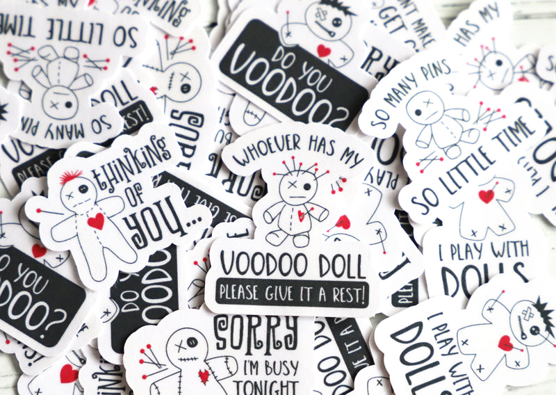 Voodoo Doll sticker