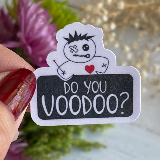 do you voodoo sticker