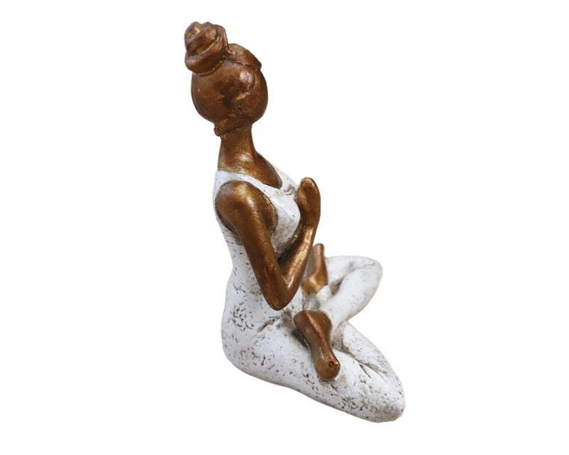 Yoga Lady statue