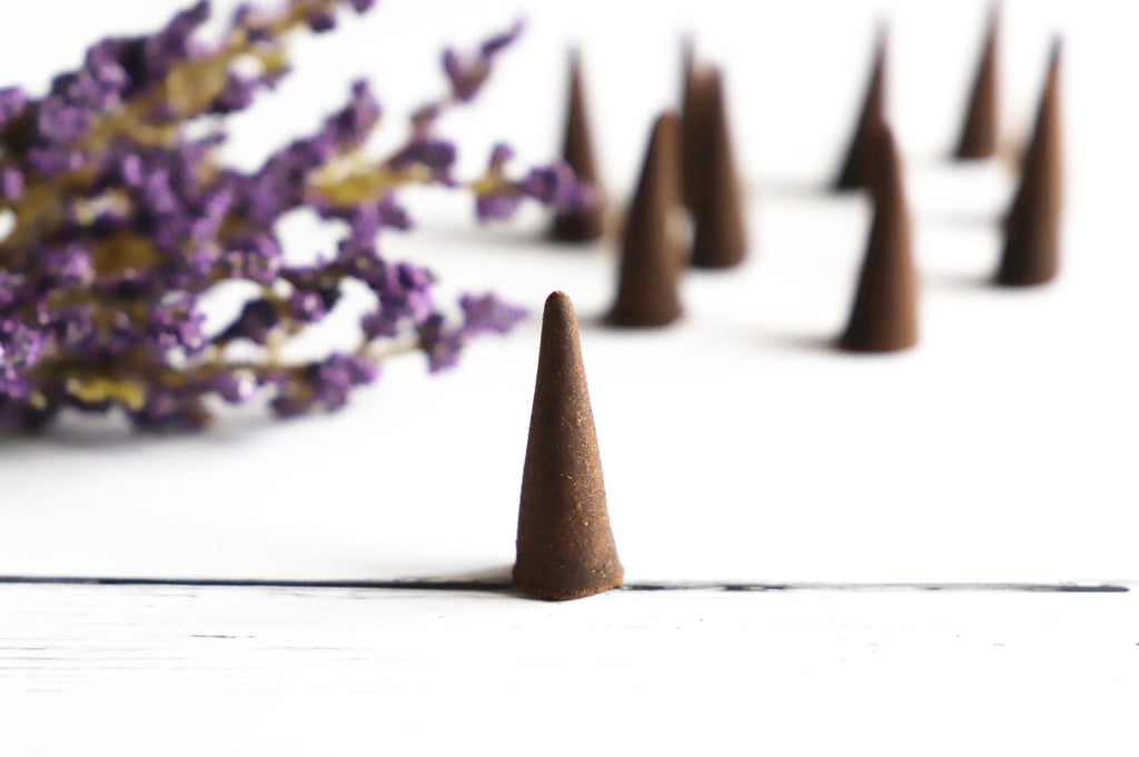 Moon incense cones