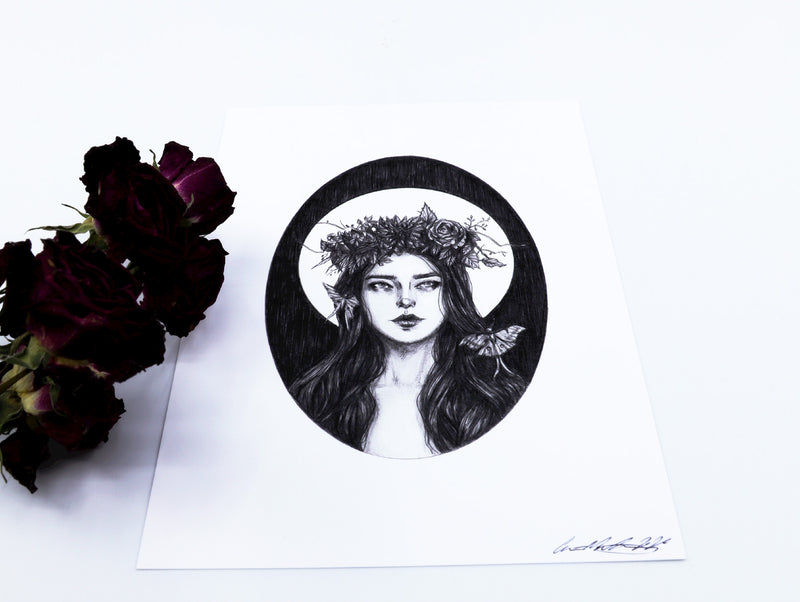 Luna Art Print - Esoteric Aroma