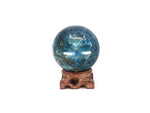 Blue Apatite crystal sphere - Esoteric Aroma