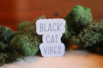 Black Cat Vibes sticker pack