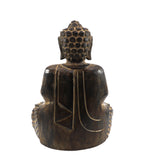 Large Wood Buddha carved statue