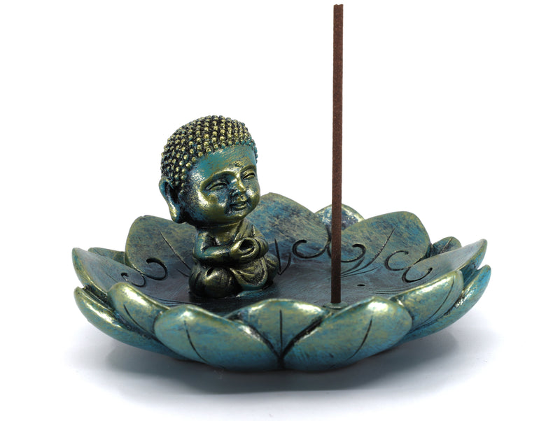 Baby Buddha incense holder