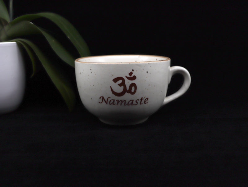 Ceramic Cappuccino cup | Namaste design