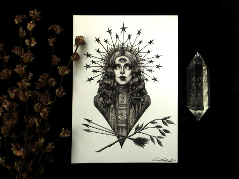 Art Print 5 x 7 | The Oracle - Esoteric Aroma