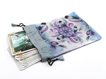 French crepe dreamcatcher printed tarot pouch