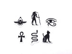 Egyptian symbols sticker pack