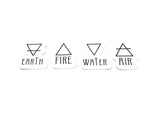 Four Elements sticker pack