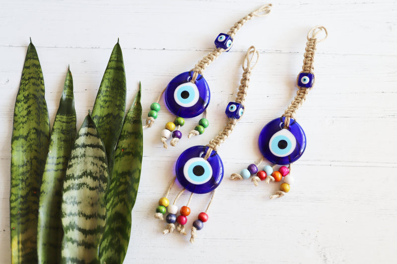 Evil Eye Amulet with Beads