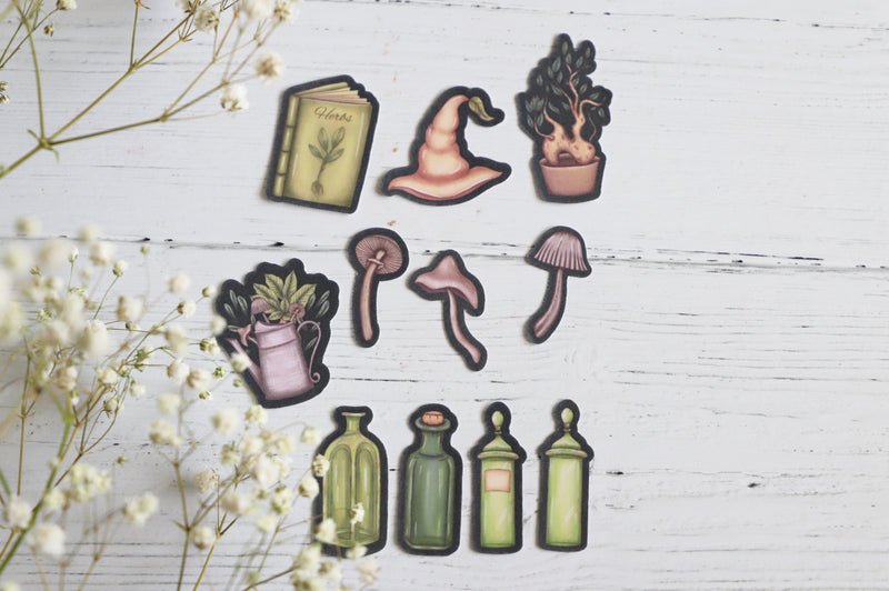 Herbal Witch sticker pack