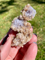 Purple Creedite mineral specimen