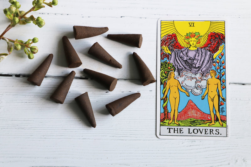The Lovers incense cones