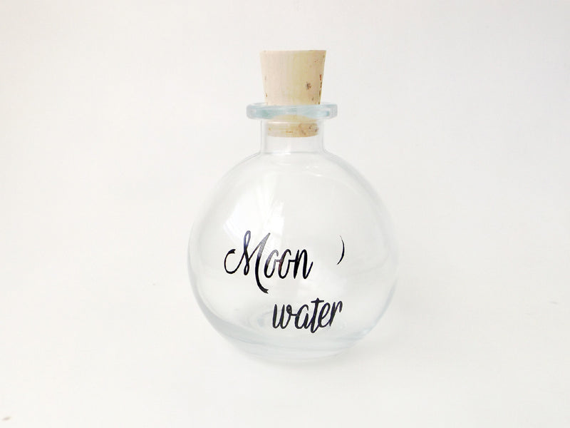 Moon water glass bottle - Esoteric Aroma