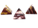 Mookaite gemstone pyramid