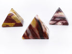 Mookaite gemstone pyramid