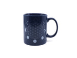 Moon Phase & Flower of Life coffee cup