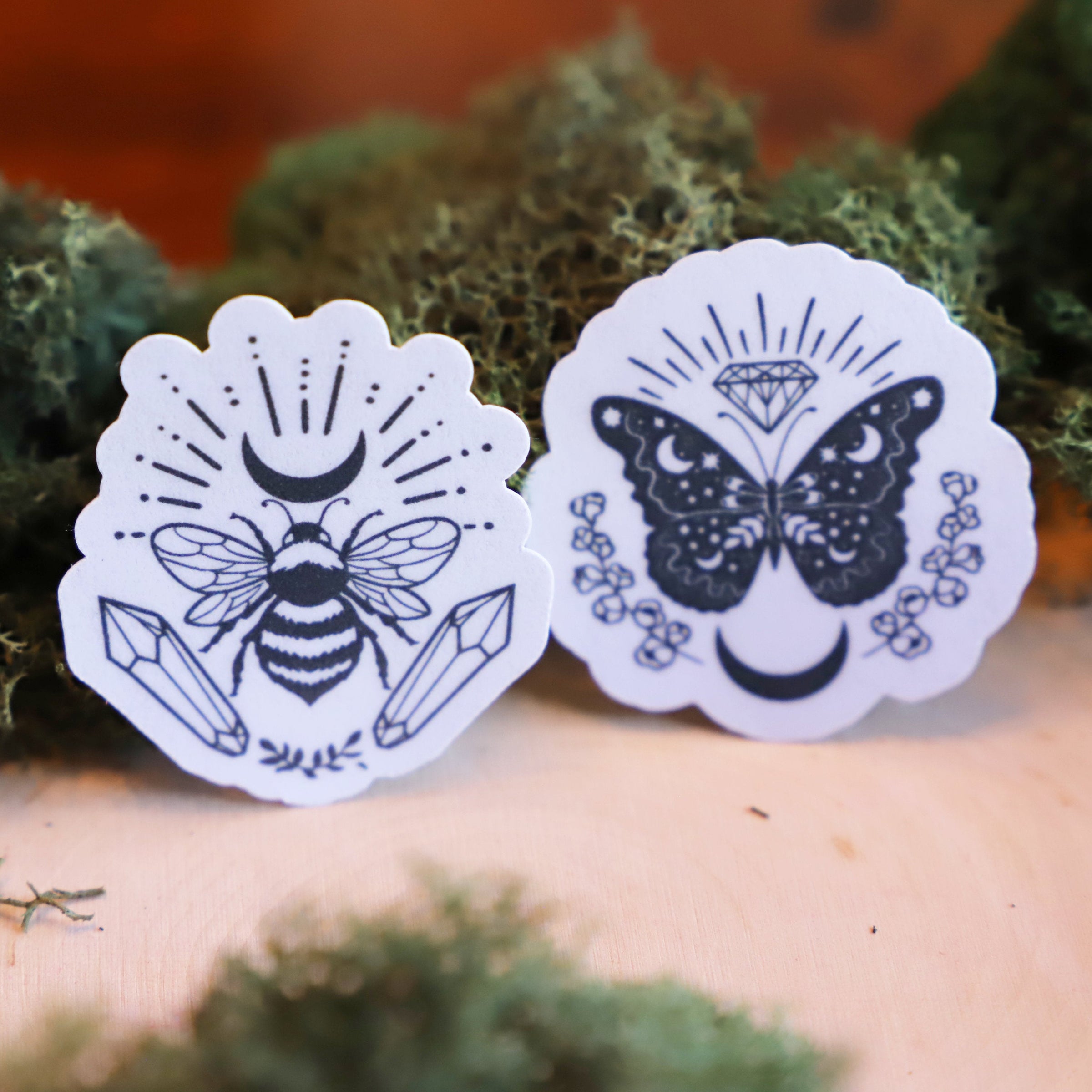 Esoteric Insect Mystical Insects sticker pack | 5pk – Esoteric Aroma
