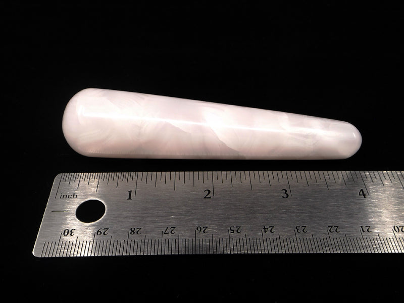 Pink Calcite wand - Esoteric Aroma