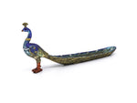 Peacock incense holder
