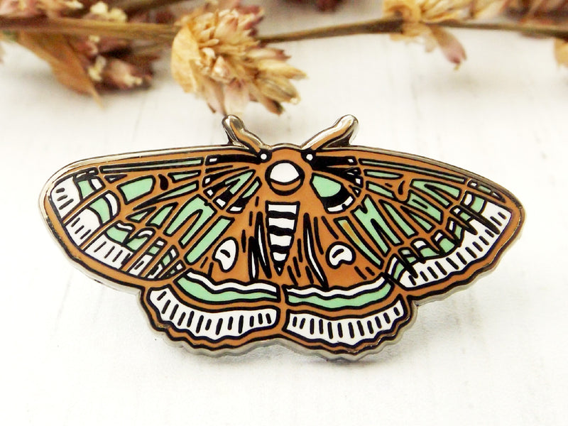 Moth enamel pin - Esoteric Aroma