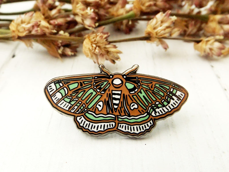 Moth enamel pin - Esoteric Aroma