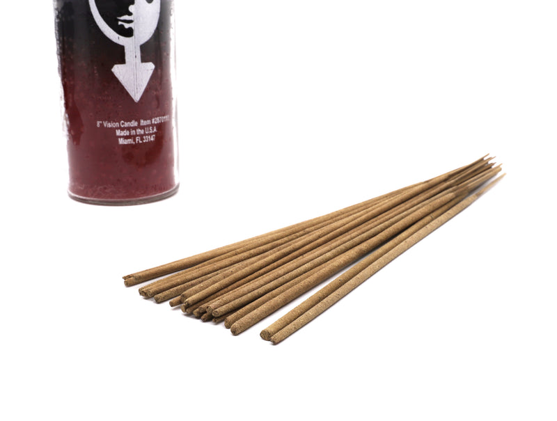 Reversible incense sticks