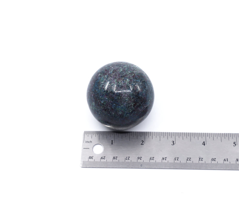 Ruby Fuchsite Kyanite sphere