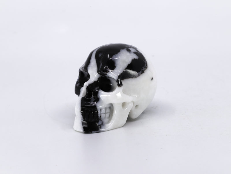Zebra Jasper crystal skull