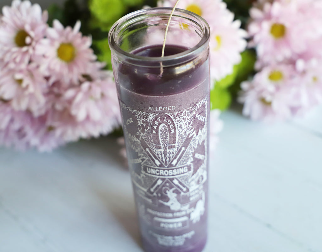 Uncrossing altar candle